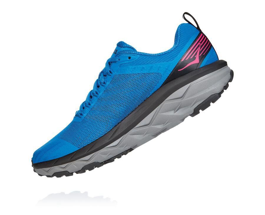 Hoka Australia One One Challenger ATR 5 - Womens Trail Shoes Blue - FHKJB-9470